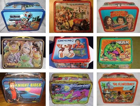 metal lunch boxes from the 80s|80s lunch boxes for sale.